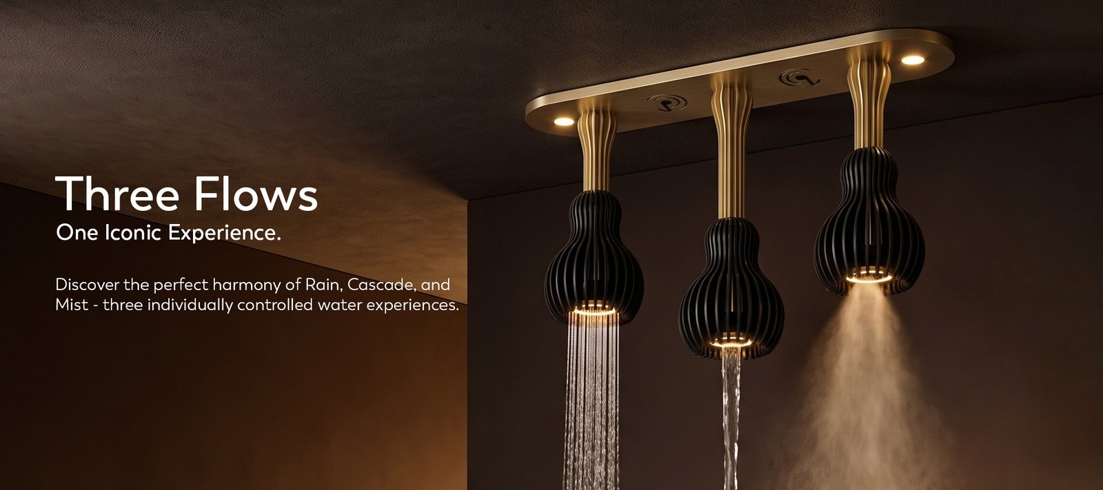 Colston intelligent bathroom system — smart shower technology