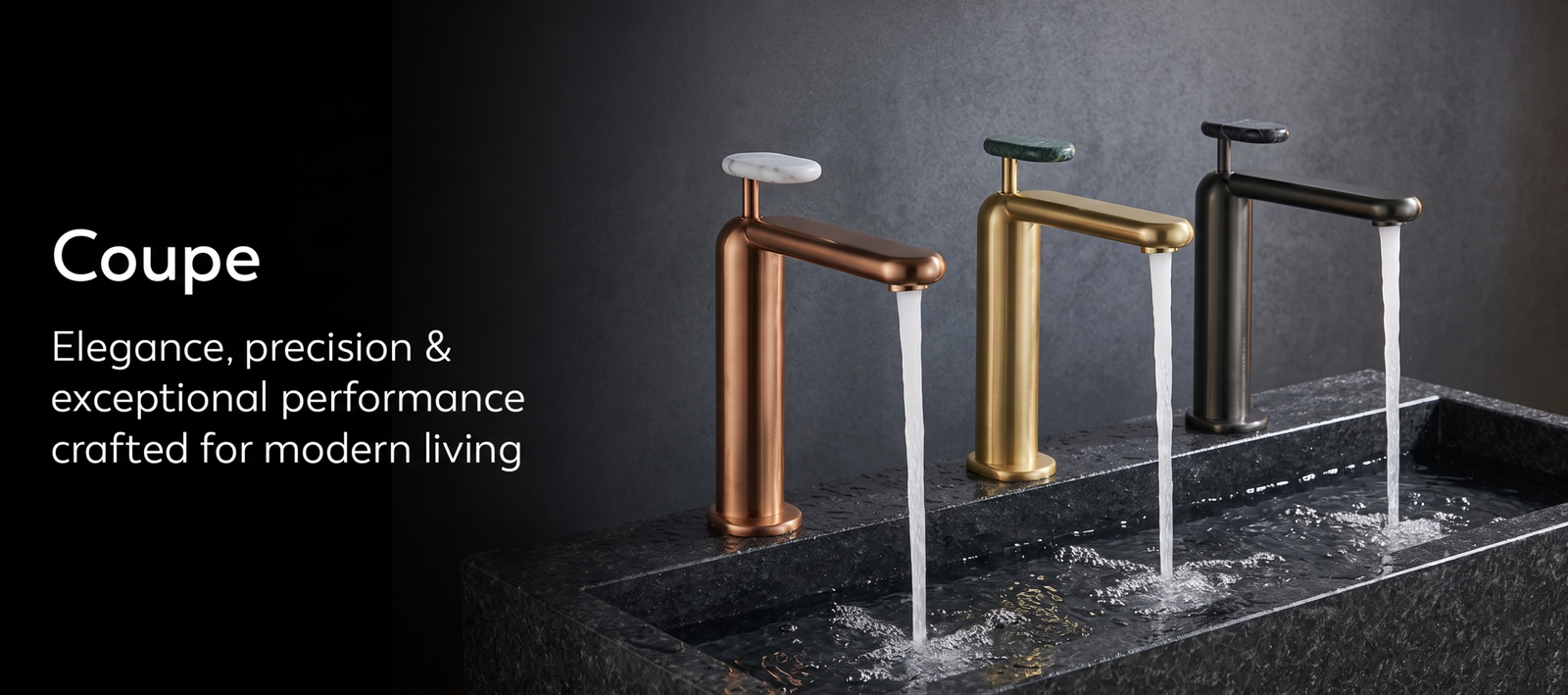 Colston Designer Faucets — Luxury basin and bath faucet collections