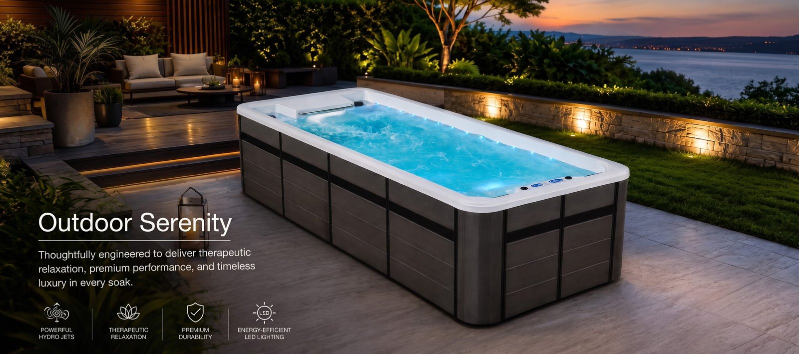 Colston Outdoor Spa — Luxury wellness pool experience